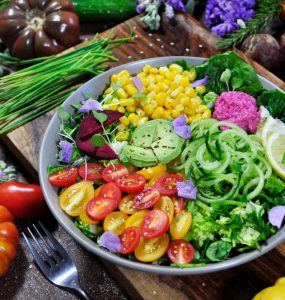 A plant based meal plate