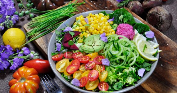 A plant based meal plate